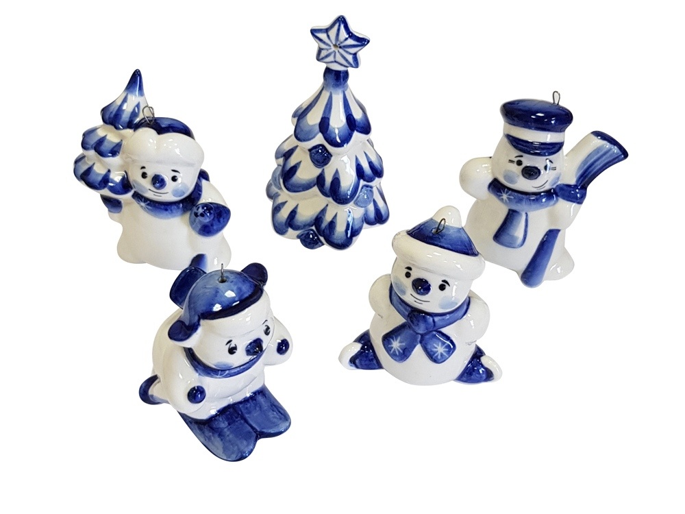 Комплект ёлочных украшений к Новому году