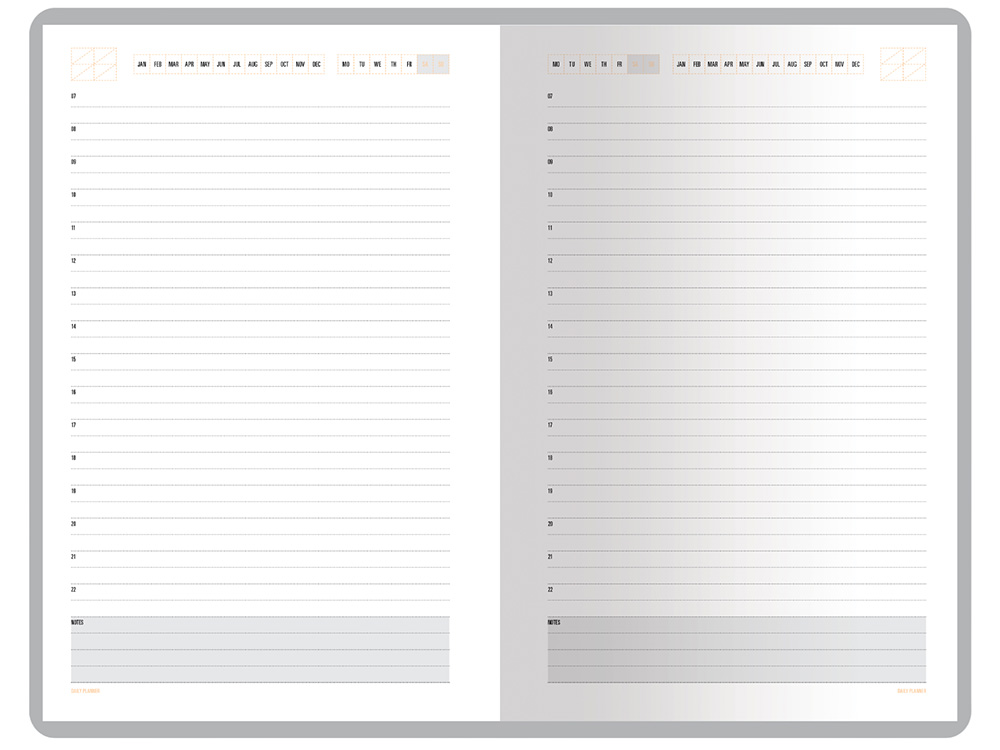 Ежедневник недатированный А5 Mercury