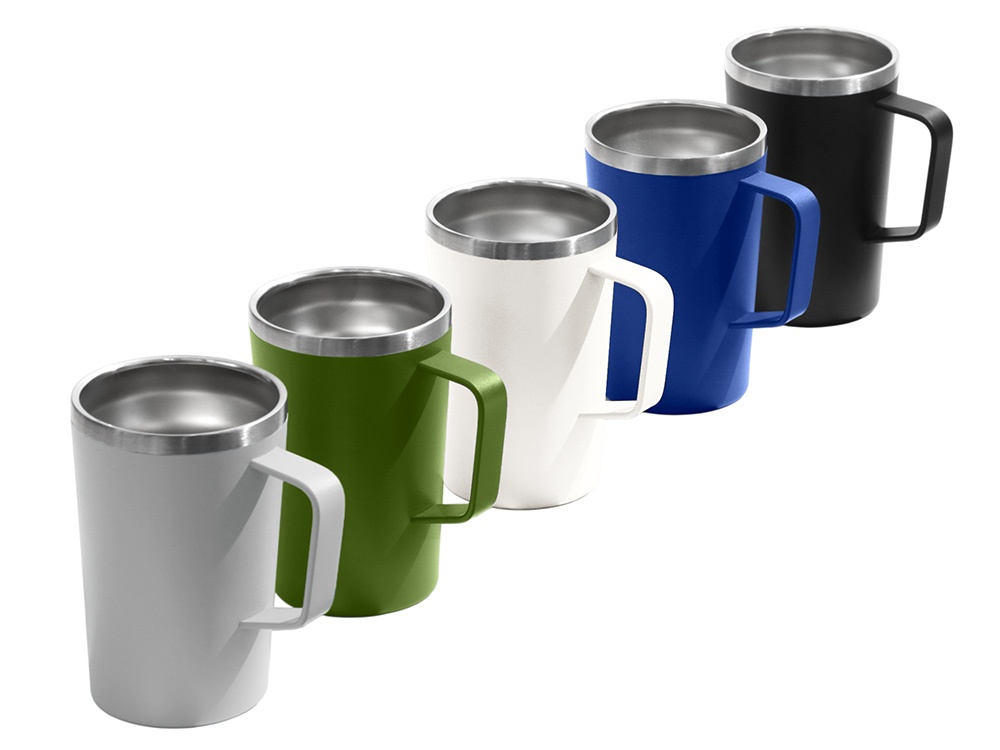 Стальная кружка с двойными стенками и порошковым покрытием Tibet