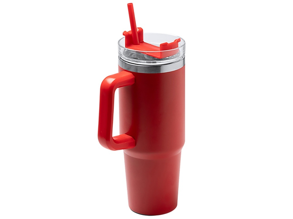 Термокружка Крэнстон с трубочкой и поворотной крышкой, 850 мл