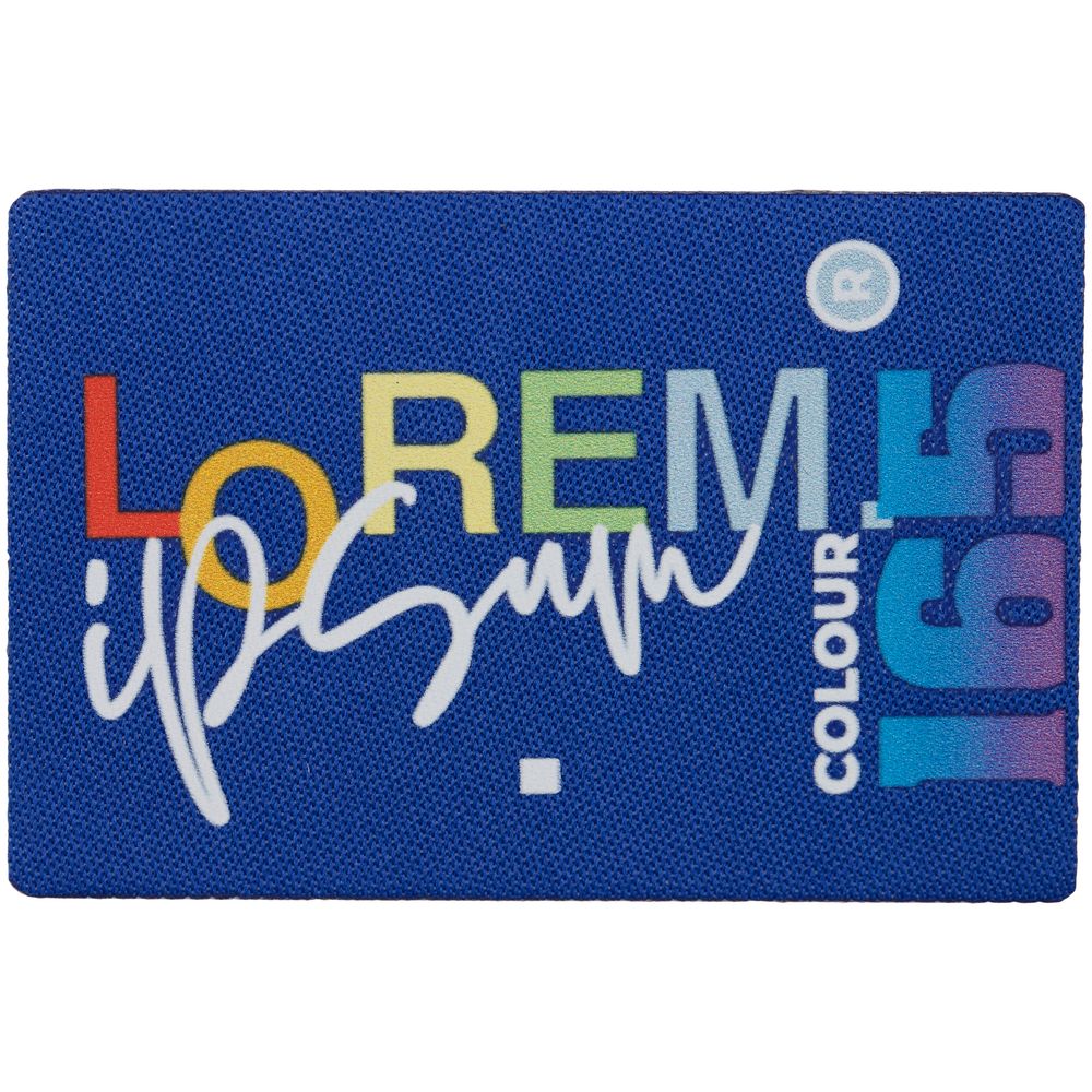 Наклейка тканевая Lunga, L