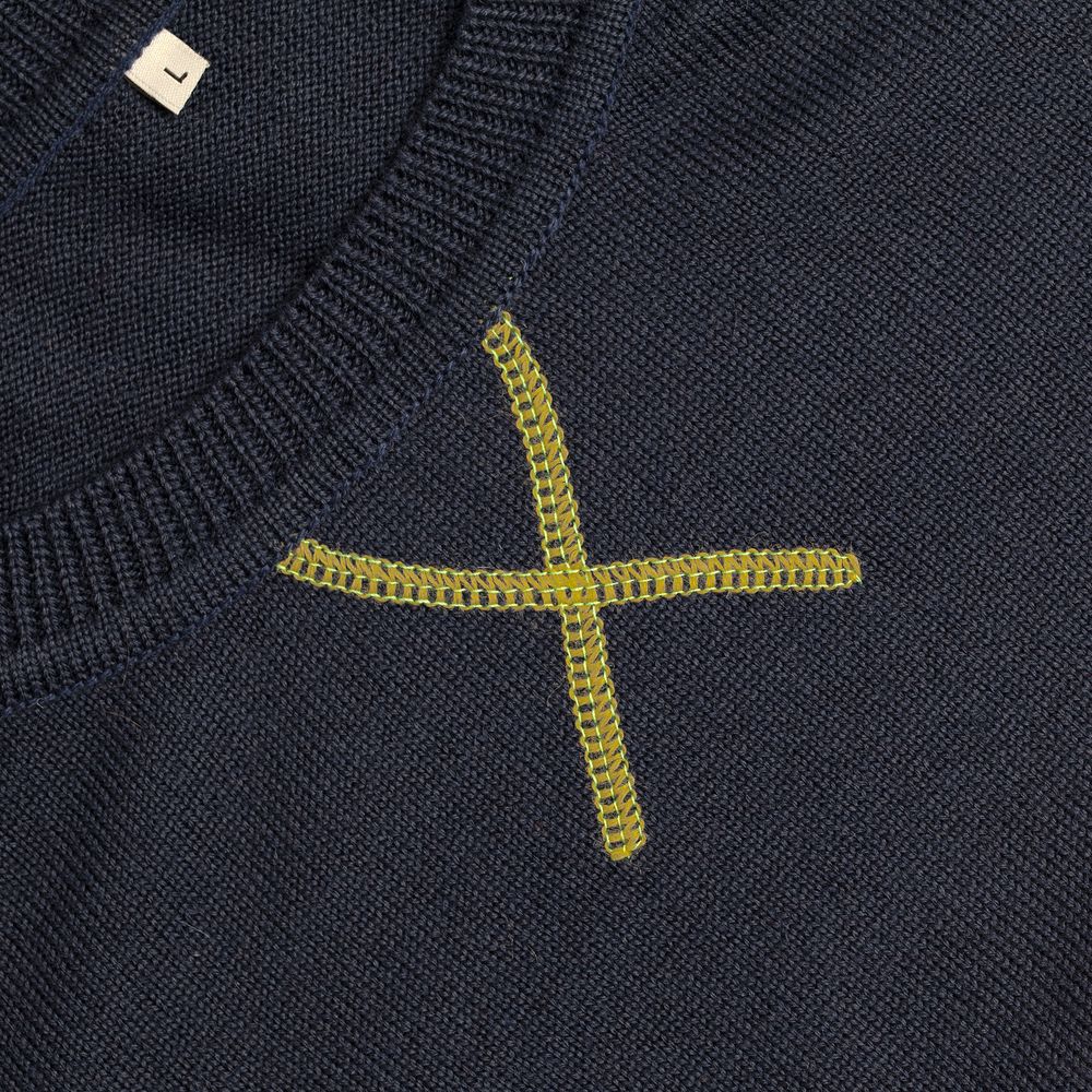 Джемпер Stitch с контрастной отделкой