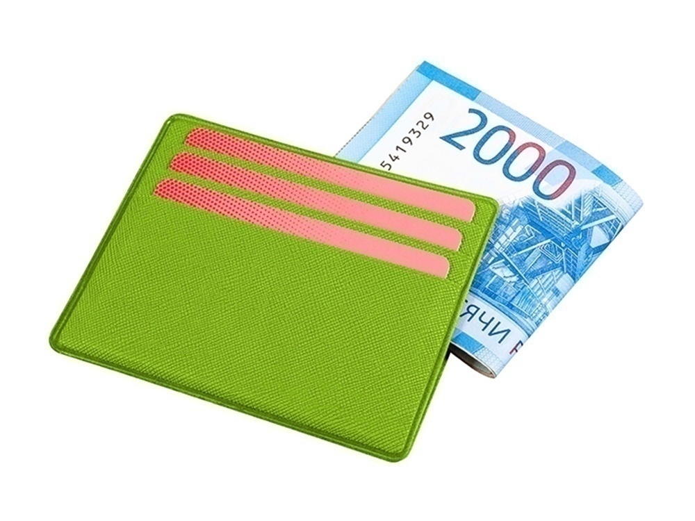 Картхолдер для 6 банковских карт и наличных денег Favor