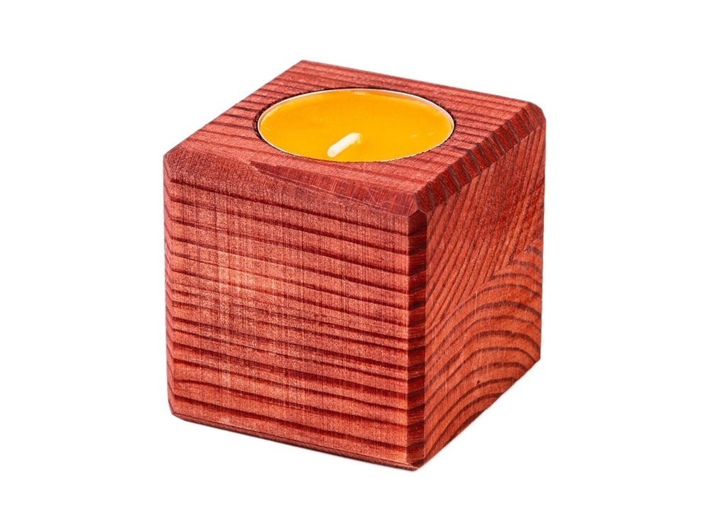 Свеча в декоративном подсвечнике Роза