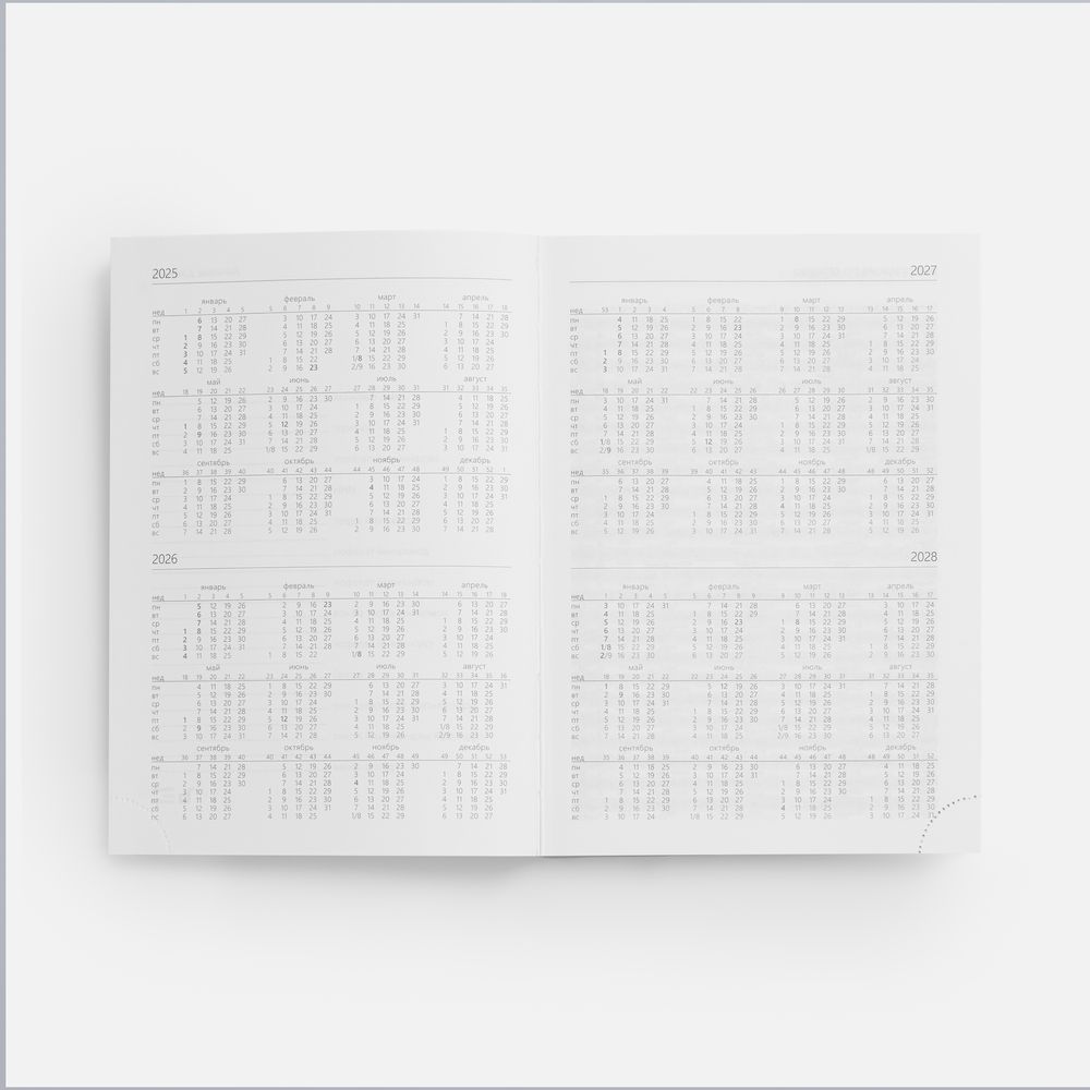 Ежедневник Prizma, недатированный