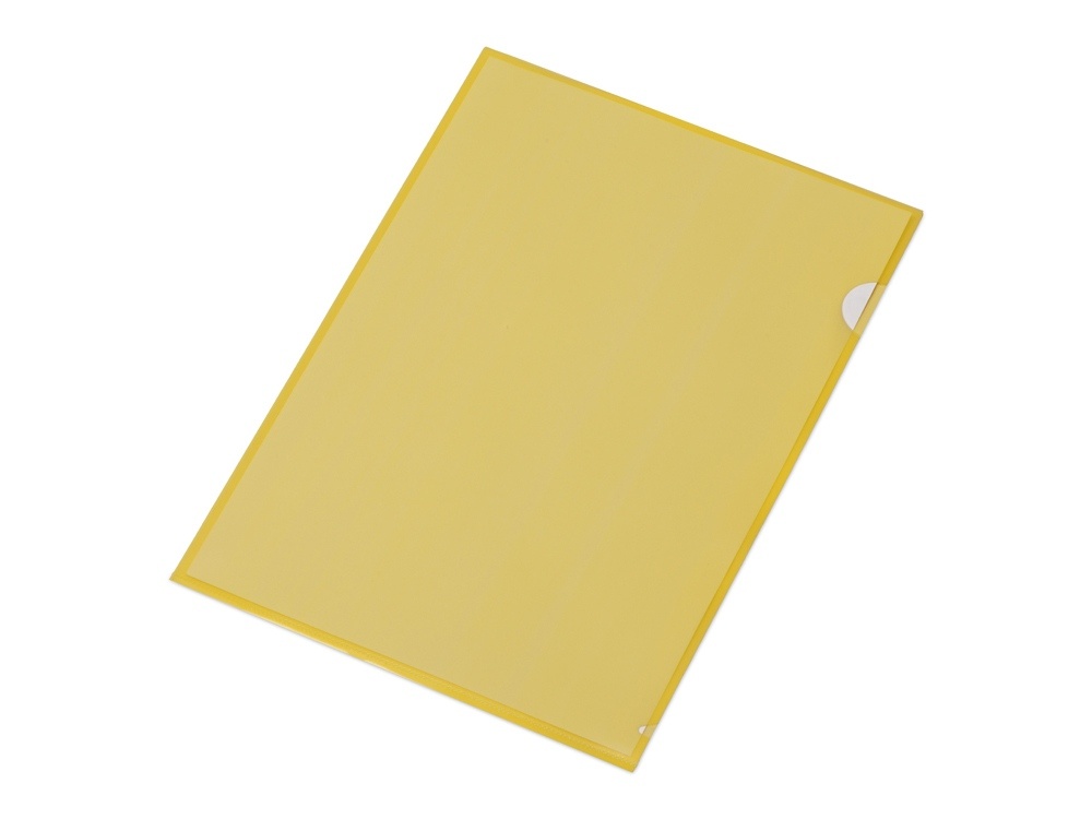 Папка-уголок А4, глянцевая